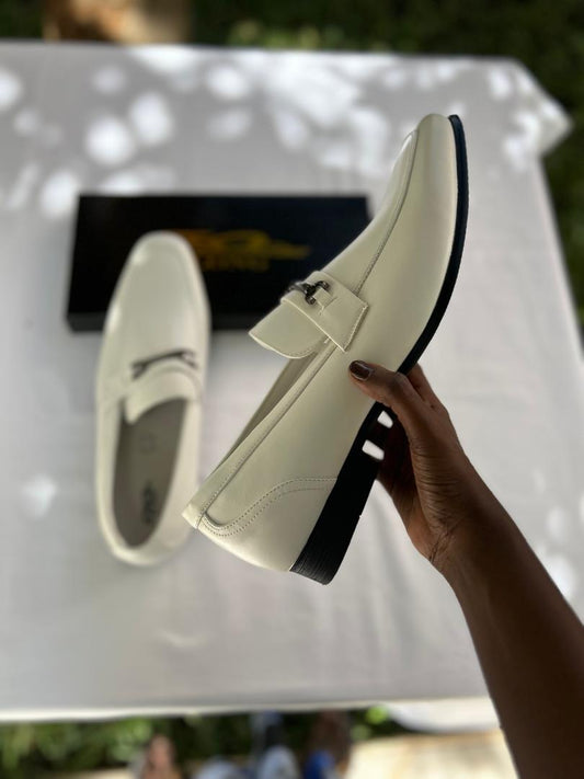 Mocassin blanche