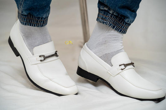 Mocassin blanche