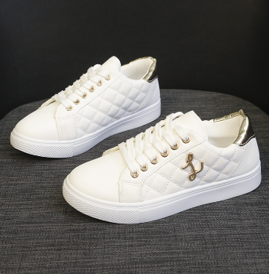 Sneakers - Pour Femme- Disponible en couleurs Noire et Blanche