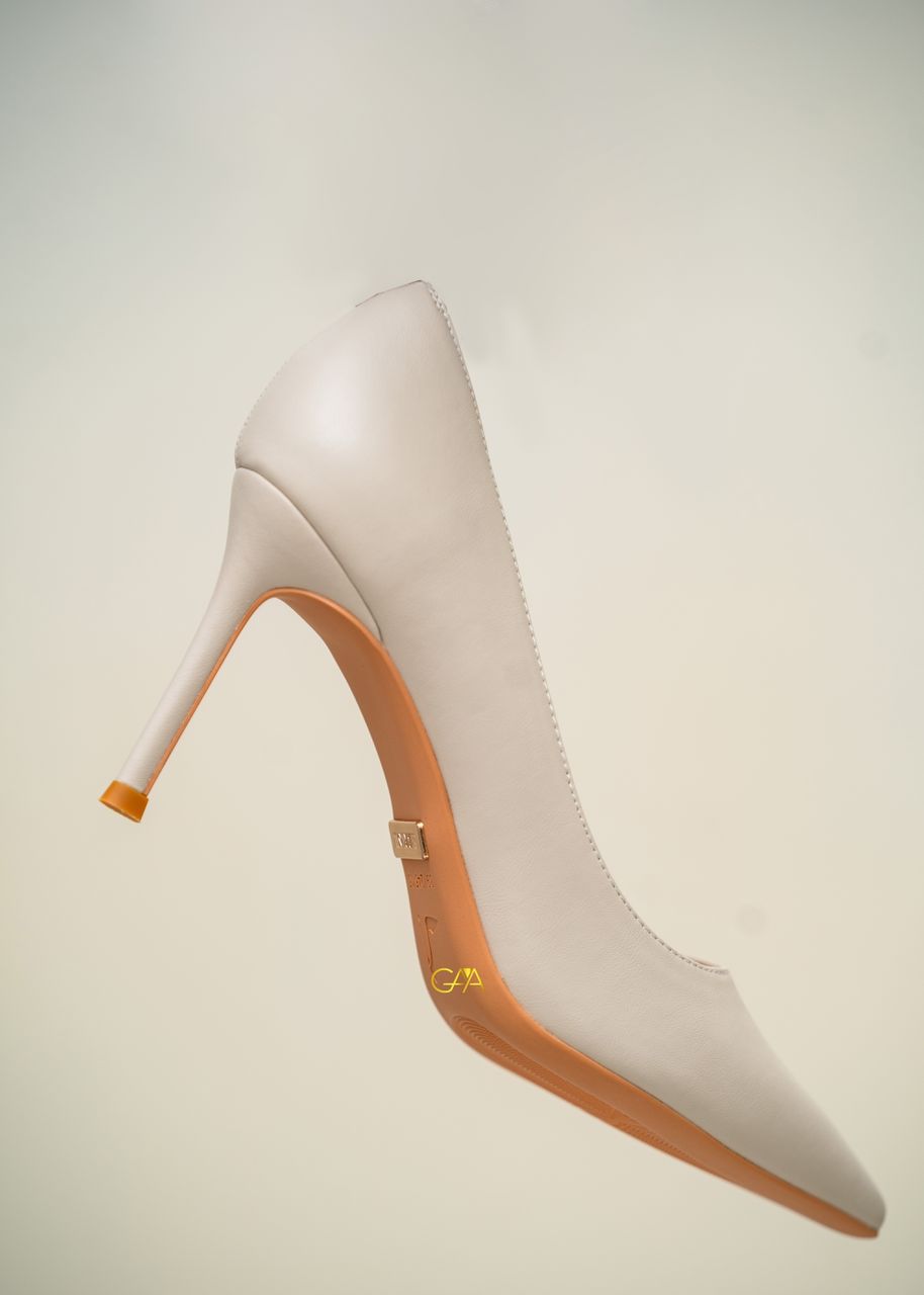 Haut Talons - Femme - Coueur blanche